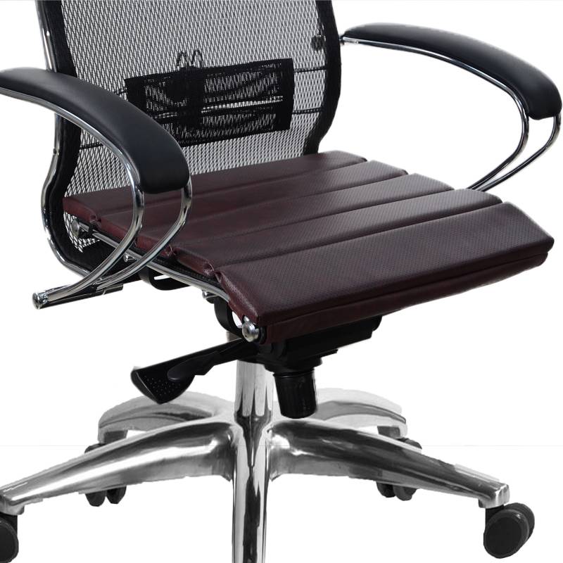 Коврик-чехол для сиденья СSm-25 (25 мм.) бордовая кожа главное фото